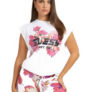 Tricou dama  Bumbac - Alb -