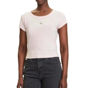 Tricou A- WOVEN LABEL 2X2 RIB BABYTEE-LV047C200G-VI7