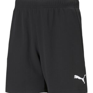 Pantaloni scurti cu banda elastica in talie pentru fotbal - Negru