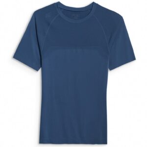 Tricou Antrenament Barbati Slim Fit - Uscare Rapida - Denim - S-XL