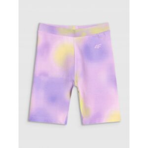 Colanti ciclism fete  violet - tricotati - textil