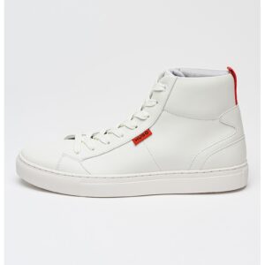 Pantofi sport high-cut de piele ecologica Morrie Hito - Alb