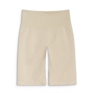 Sort De Antrenament Femei - Talie Inalta - Push-Up - Material Elastic Fara Cusaturi - MULTI ACTIVE - Bej - Bej