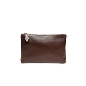 Portfard piele - St. Moritz maro - 23 x 3 x 15 cm