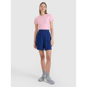 Pantaloni scurti dama bleumarin - bumbac 80% - fara captuseala