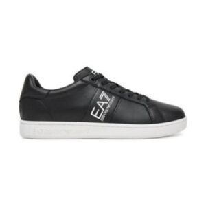 Tenisi barbati - Emporio Armani  piele naturala negru