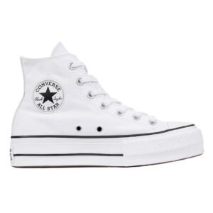 Tenisi Chuck Taylor All Star Lift Hi - Alb