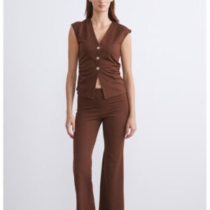 Pantaloni crop evazati - Maro