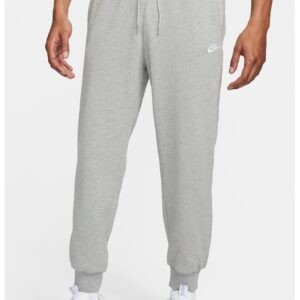 Pantaloni de trening cu talie medie si snur in talie - Gri deschis melange