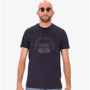 Tricou cu imprimeu logo - Albastru