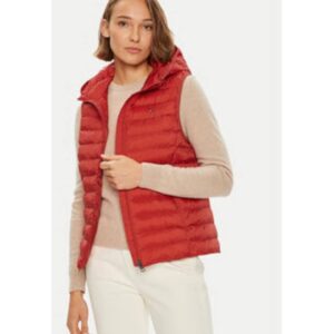 Vesta dama -  Rosu - 100% poliester reciclat -