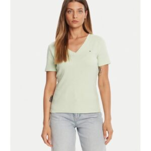 Tricou dama - 100% bumbac - Verde -