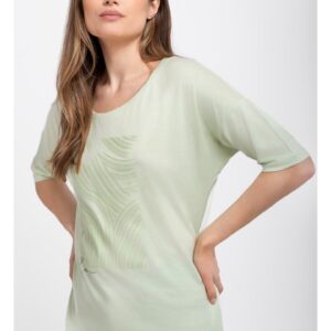 Tricou  T-Fest pentru femei - verde - Comfort Fit