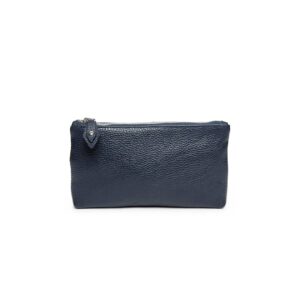 Portfard piele - St. Moritz - gri - 23 x 3 x 15 cm