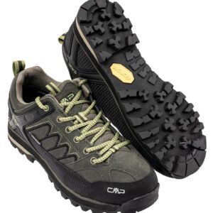 Pantofi sport barbati - Trekking - Piele/nylon - Kaki - Kaki