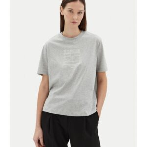 Tricou dama -  Gri - bumbac