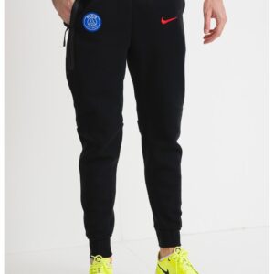 Pantaloni de trening cu buzunare laterale - pentru fotbal PSG - Rosu/Negru