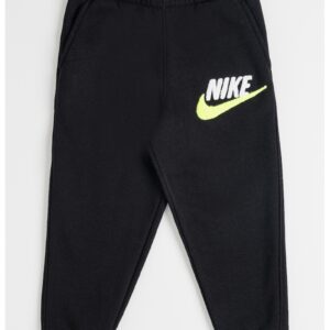 Pantaloni de trening din amestec de bumbac cu broderie logo - Negru