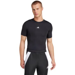 Tricou sportiv barbati - JP4674 - compresiv - negru - poliester reciclat