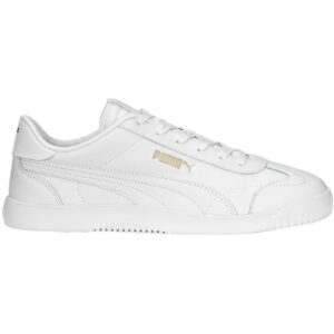 Pantofi sport de piele si piele ecologica Club - Alb
