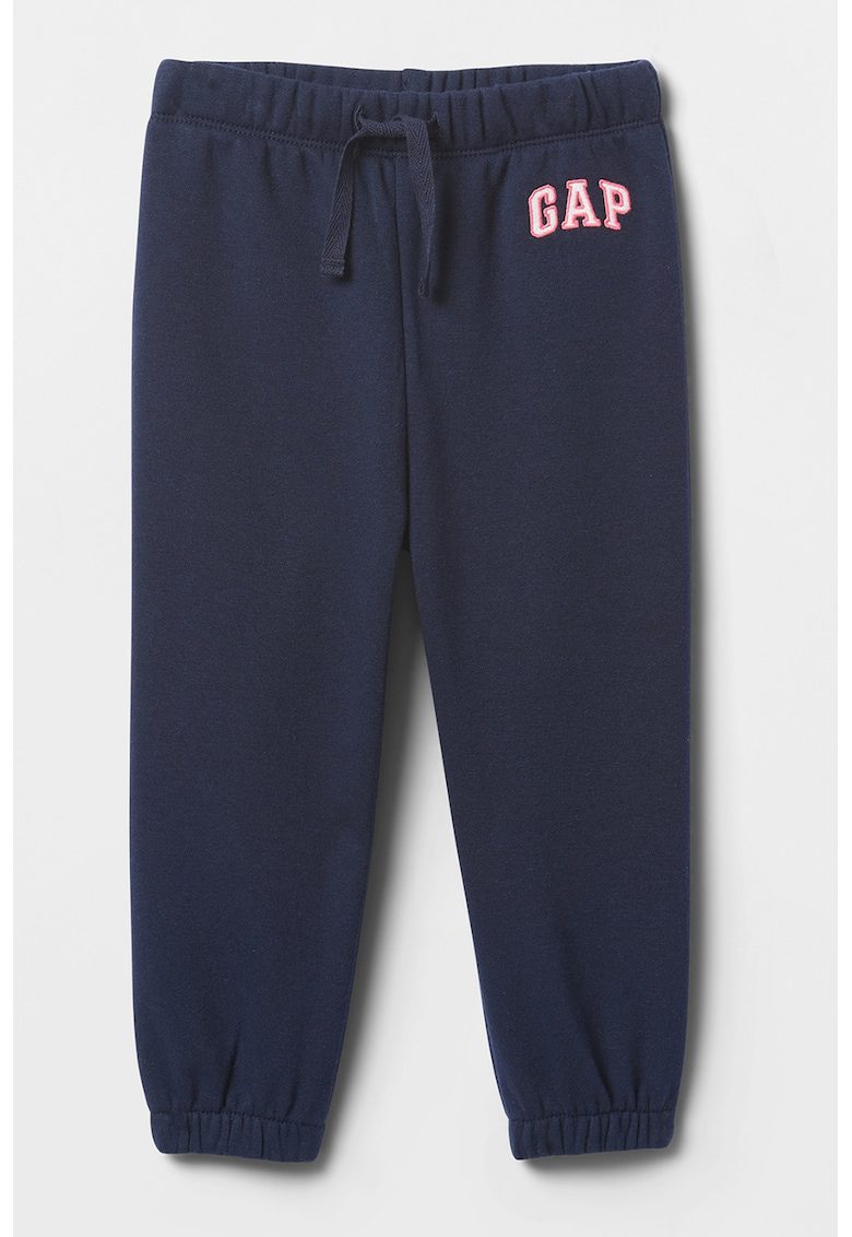 Pantaloni de trening cu talie ajustabila - Bleumarin