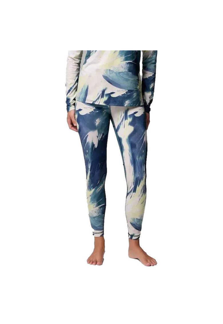 Pantaloni de corp Omni-Heat Infinity Tight - Alb/Albastru