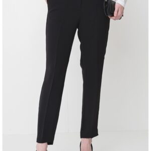 Pantaloni eleganti cu pensa - Negru