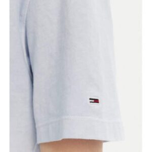 Tricou dama -  bumbac - albastru deschis -