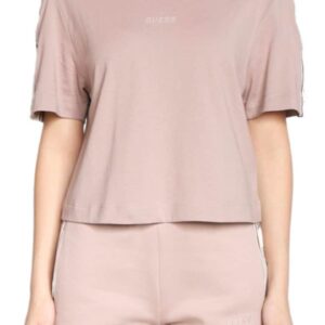 Tricou dama Roz din Bumbac - Roz