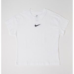Tricou din bumbac cu detaliu logo - Negru/Alb optic