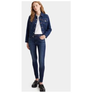 Blugi dama - 303866303 - Bumbac/Lyocell - Albastru - Bleumarin