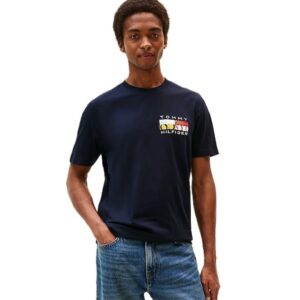Tricou  TH COLOUR FLAG TEE-MW0MW40006-DW5