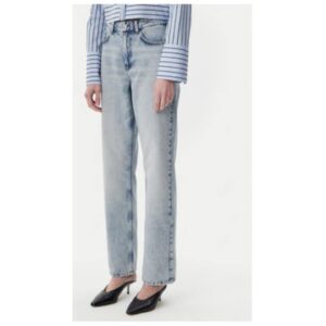 Pantaloni dama T Mikkelsen - DAY65243718 - Bumbac - Albastru - Albastru