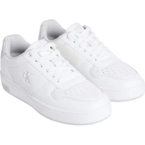 Pantofi sport -  Jeans - casual - piele naturala - alb - Alb