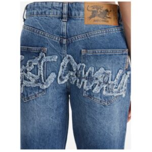 Pantaloni dama 78PAB5B5 CDWM2 - Bumbac - 27 US - Albastru