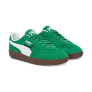 Tenisi barbati -  verde - piele naturala