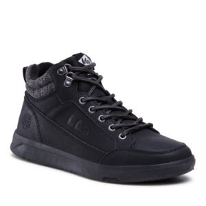 Pantofi barbati - 301271857 - Piele ecologica - Negru - Negru