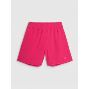 Pantaloni scurti de plaja - roz - material elastic - uscare rapida - pentru femei