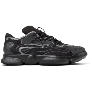 Pantofi sport unisex din plasa Karst - Negru/Gri