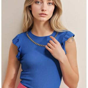 Tricou - HiCCUP - Albastru - Poliester/Lycra