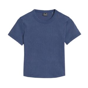Tricou dama RSS25TTSHF2696-31S - 4F - Bumbac - Bleumarin