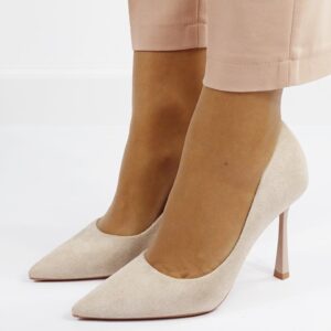 Pantofi bej eleganti D-1283 04 16610 - Bej