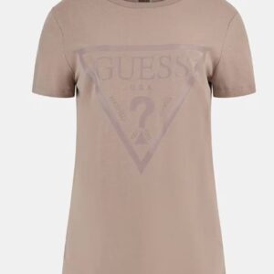 Tricou dama  Bumbac - Bej - Bej