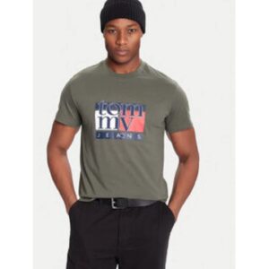 Tricou Barbati -  Kaki - 100% bumbac - Kaki