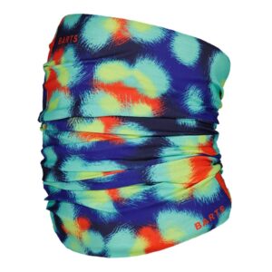 Guler din fleece cu model circular - Multicolor