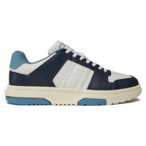 Pantofi sport pentru Barbati - the brooklyn leather - EM0EM01283-C1G - Albastru - Albastru