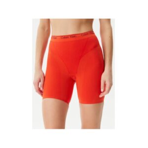 Pantaloni scurti sport dama - portocaliu - elastan/poliamida/bumbac/poliester - Portocaliu