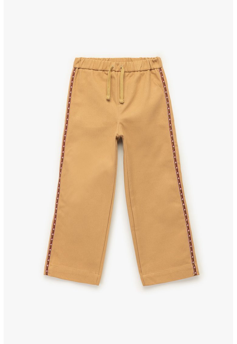 Blugi cu snur - Maro camel
