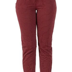 Pantaloni cu dungi din bumbac pentru dame