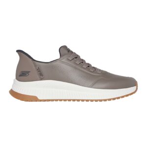 Pantofi sport Slip-ins™ Sport Squad de piele ecologica - Maro taupe